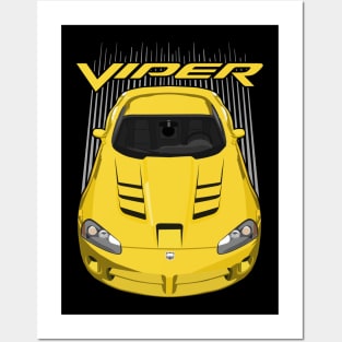 Viper SRT10-yellow Posters and Art